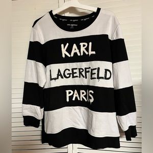 Karl Lagerfeld sweatshirt. Worn once